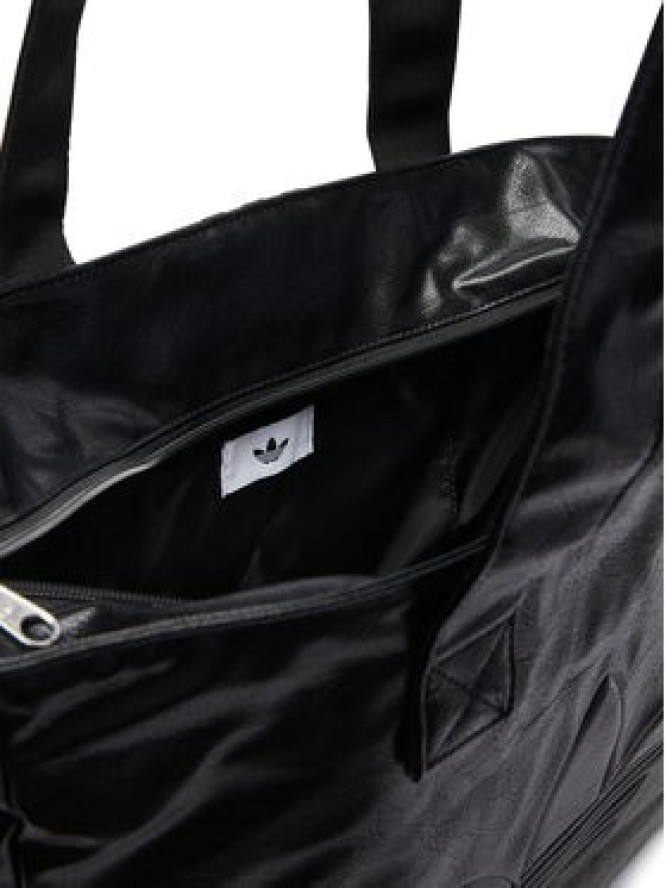 adidas Torebka Shopper Metallic Pu Bag KR1565 Czarny