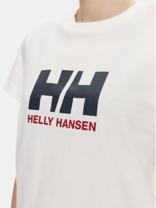 Helly Hansen T-Shirt Logo 54593 Biały Regular Fit