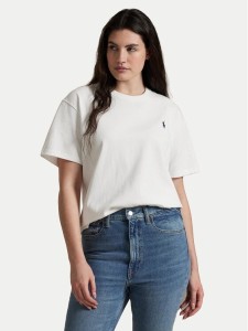 Polo Ralph Lauren T-Shirt 211967104001 Biały Relaxed Fit