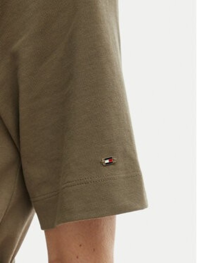 Tommy Hilfiger Sukienka codzienna WW0WW48756 Zielony Regular Fit