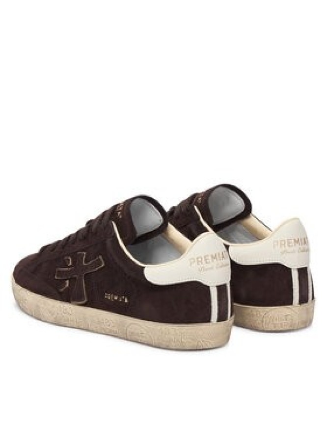 Premiata Sneakersy Stevend Var 7897 Brązowy ciemny