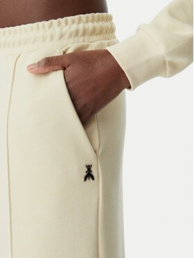 Patrizia Pepe Spodnie dresowe 8P0701/J219-B814 Beżowy Regular Fit