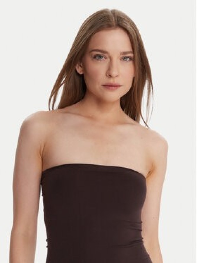 Wolford Sukienka wieczorowa 50795 Brązowy Slim Fit