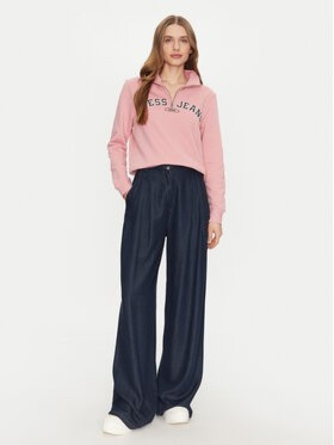 Guess Jeans Bluza W5RQ25 K68I4 Różowy Regular Fit