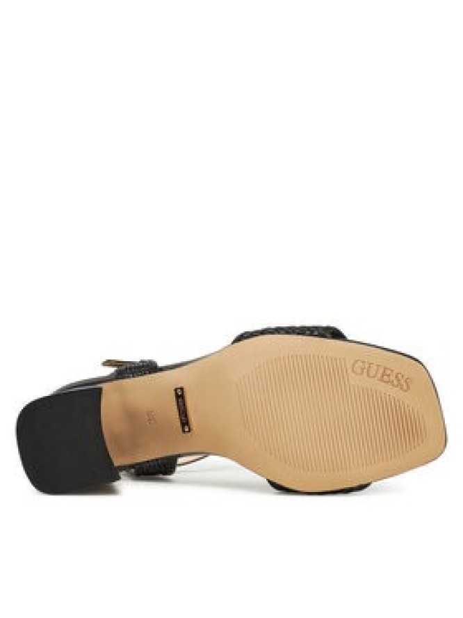 Guess Sandały FLJGNK FAB03 Czarny