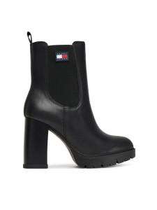 Tommy Jeans Botki Tjw EN0EN02831 Czarny