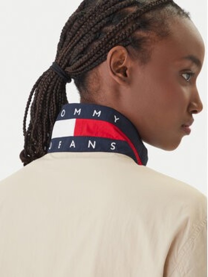 Tommy Jeans Kurtka przejściowa Essential DW0DW20439 Beżowy Regular Fit