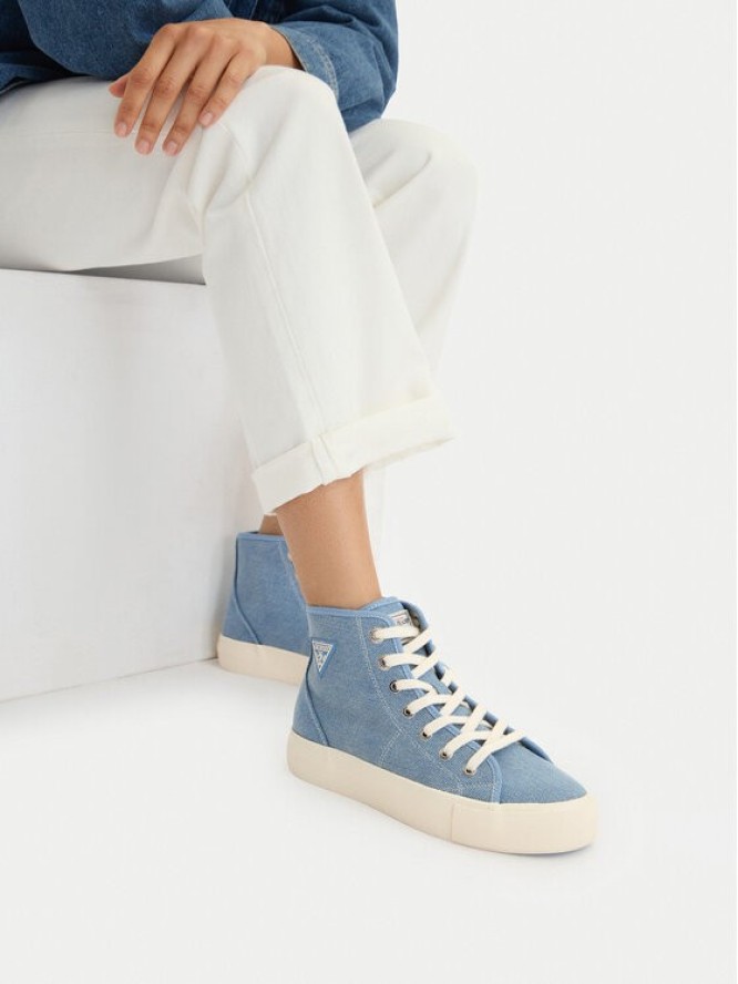 Guess Jeans Tenisówki CWBEO-GJ202505163 Niebieski