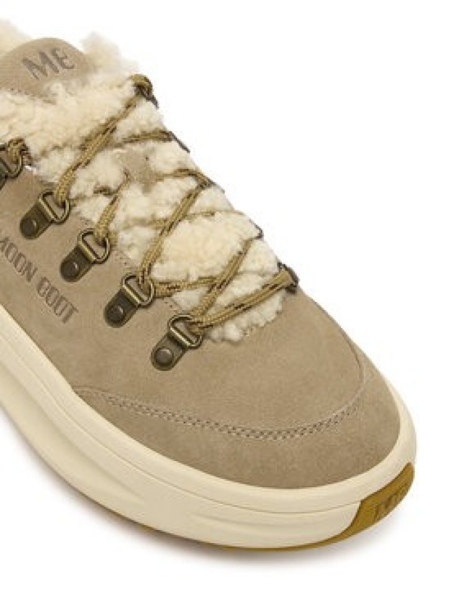 Moon Boot Sneakersy Moon247 City Shearling 80D2490040 Brązowy
