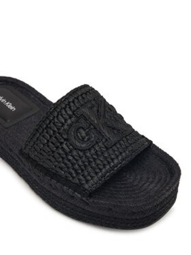 Calvin Klein Espadryle Ebeth HW0HW02895 Czarny