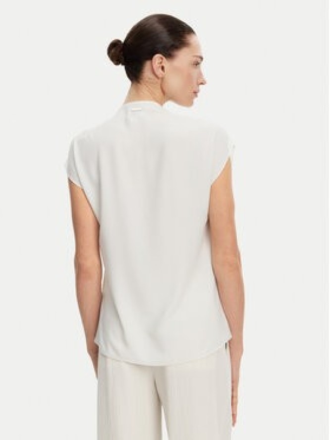 Calvin Klein Bluzka K20K208188 Biały Regular Fit