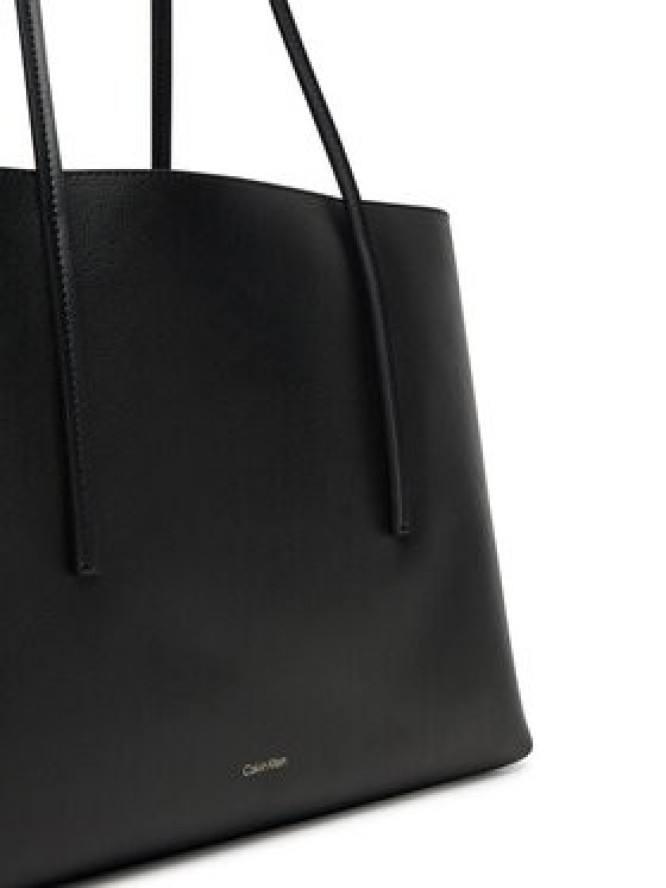 Calvin Klein Torebka Foil Logo Tote W/Pouch LV04F3274G Czarny