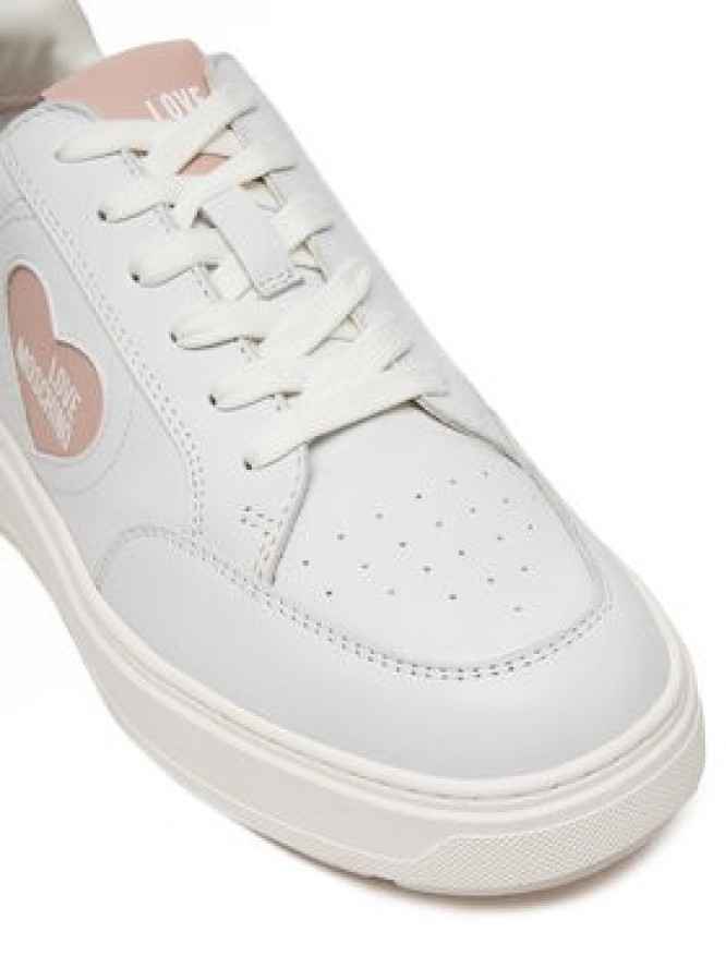 LOVE MOSCHINO Sneakersy JA15154G1MIA110B Biały
