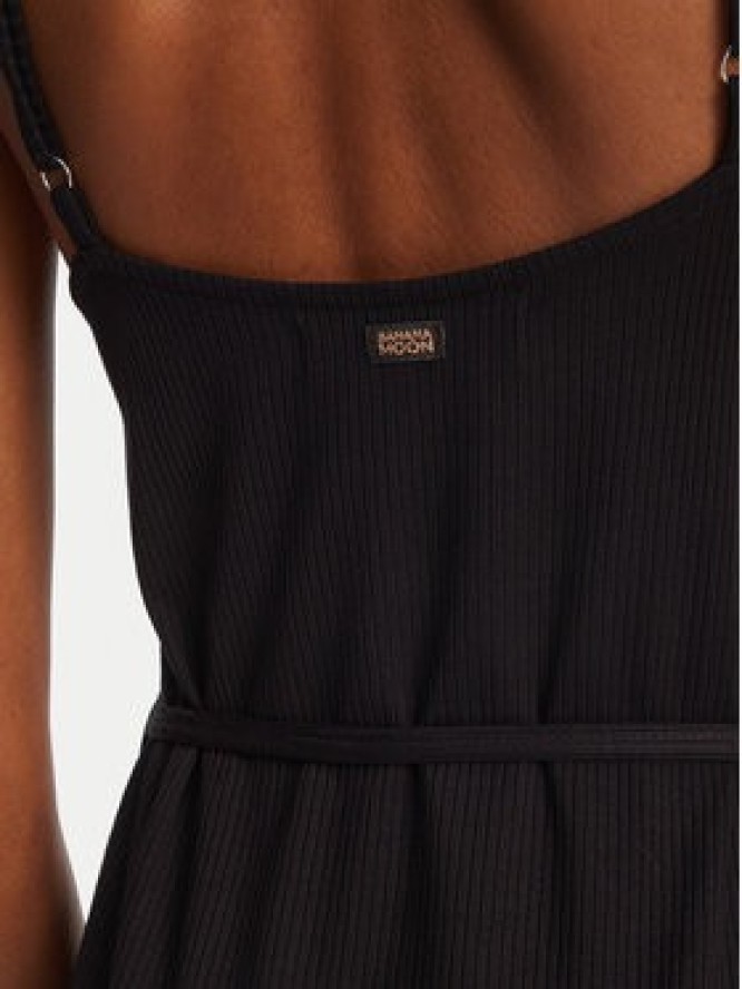 Banana Moon Sukienka letnia Yaquina Amaria MGC01 Czarny Regular Fit