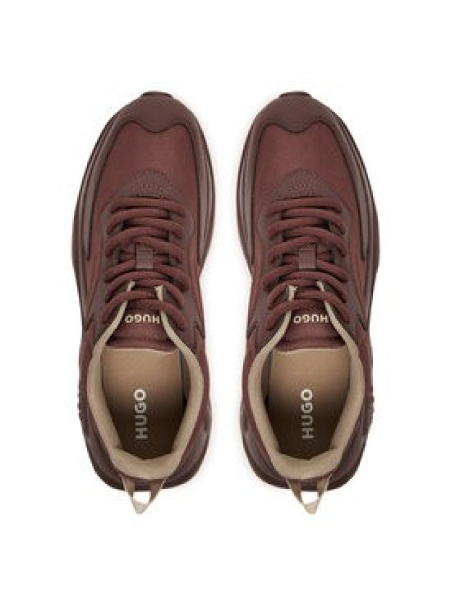 HUGO Sneakersy Leon 50536660 Brązowy