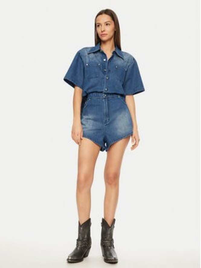 One Teaspoon Kombinezon Taylor 26693 Niebieski Regular Fit