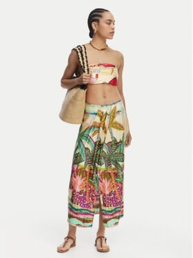 LOLA CASADEMUNT Spódnica midi LS2608001 Kolorowy Regular Fit