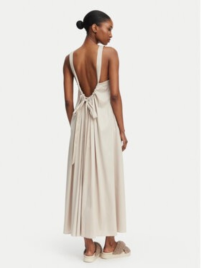 Max Mara Beachwear Sukienka letnia 2616221039650 Beżowy Regular Fit