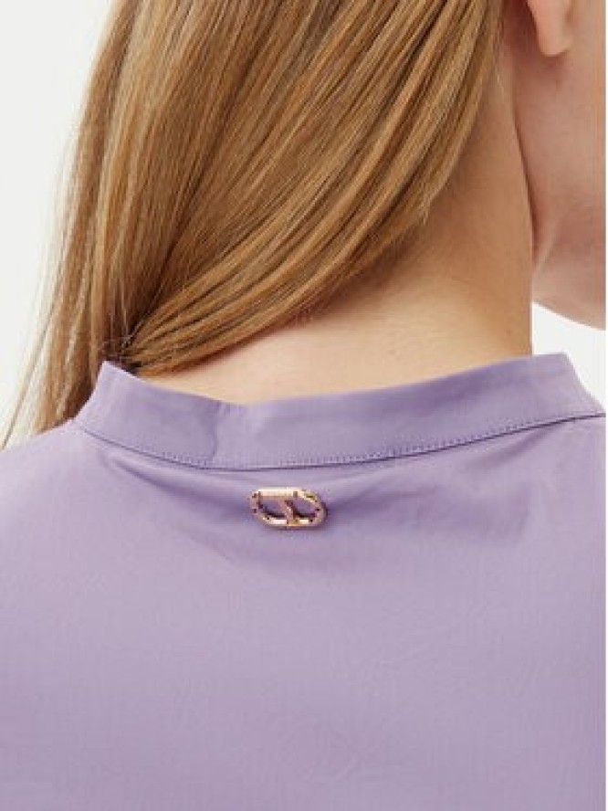 TWINSET Sukienka codzienna 251TT2101 Fioletowy Regular Fit