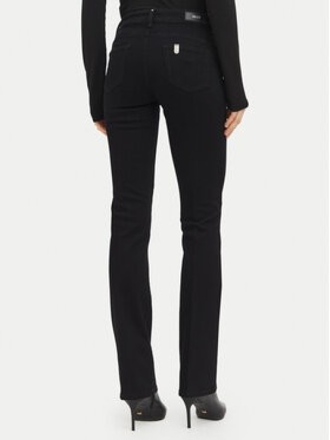Liu Jo Jeansy UF6025 D0328 Czarny Straight Fit