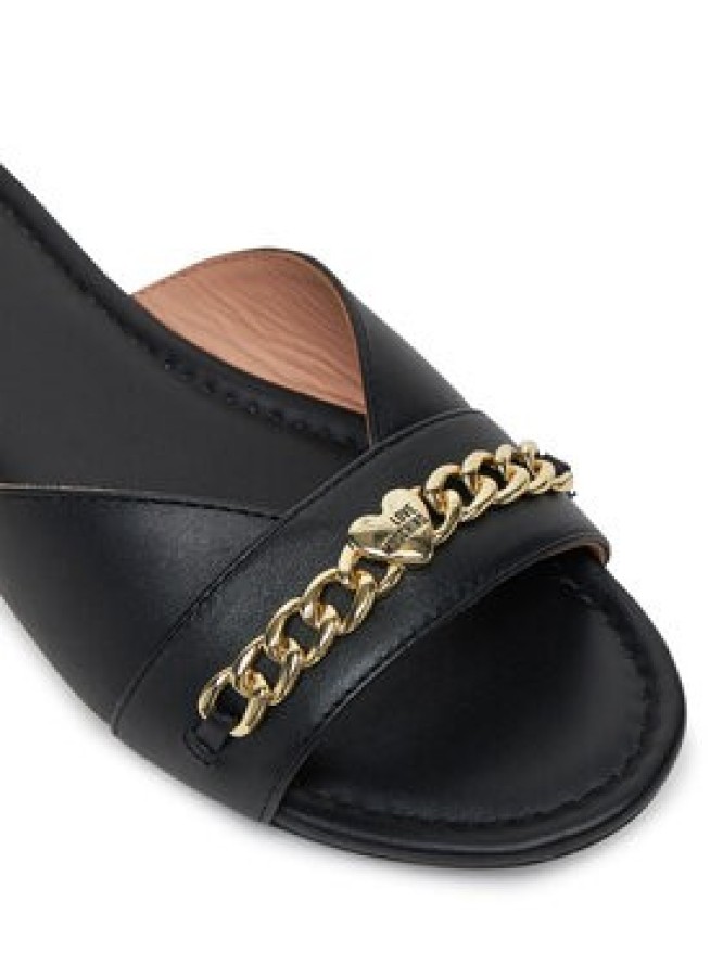 LOVE MOSCHINO Klapki JA28151G0MIE0000 Czarny