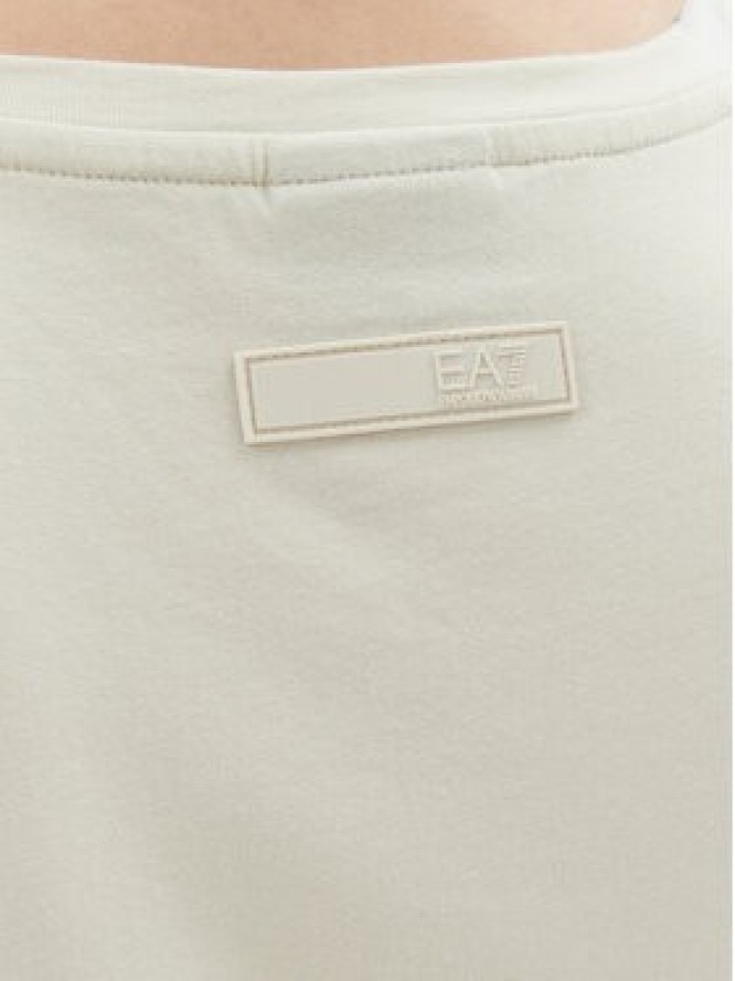 EA7 Emporio Armani T-Shirt 7W000133 AF10373 U1112 Beżowy Regular Fit