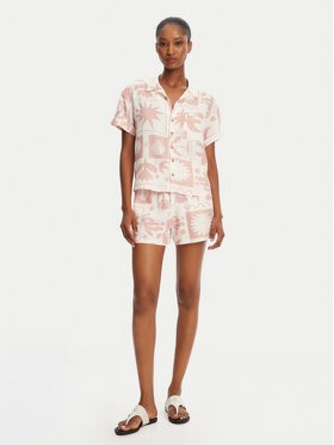 Banana Moon Koszula Taylor Floreal MHW03 Różowy Loose Fit