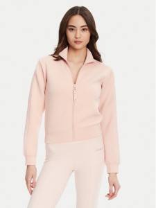 Guess Bluza V2YQ17 K7UW2 Różowy Regular Fit