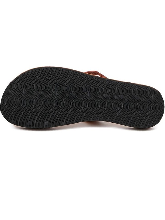 orsay Japonki w kolorze jasnobrązowym rozmiar: 41