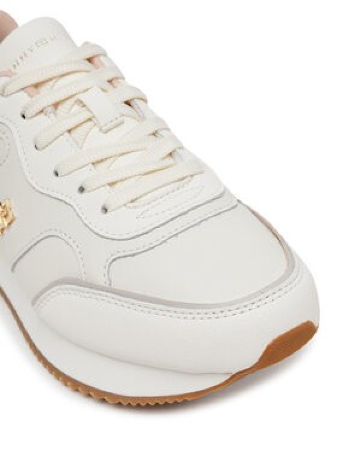 Tommy Hilfiger Sneakersy Runner FW0FW08696 Écru