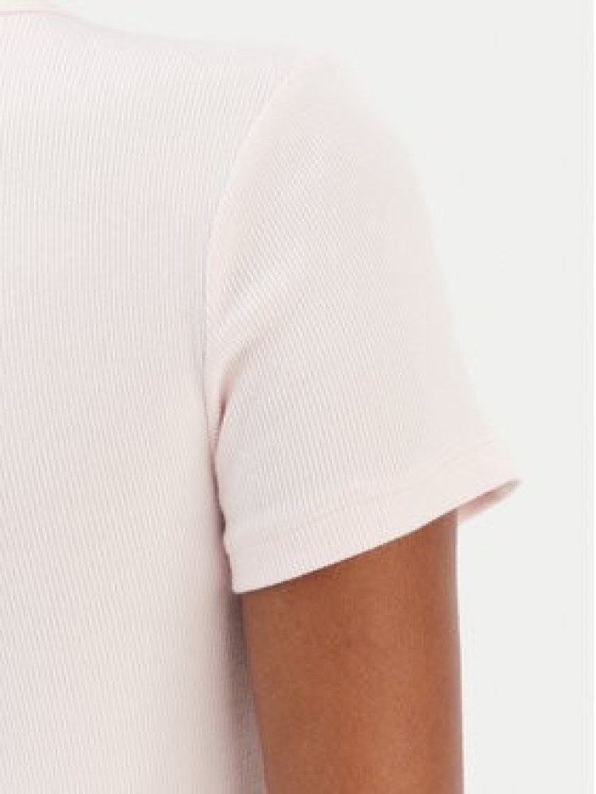 Guess T-Shirt W6RI22 KA0H1 Różowy Slim Fit