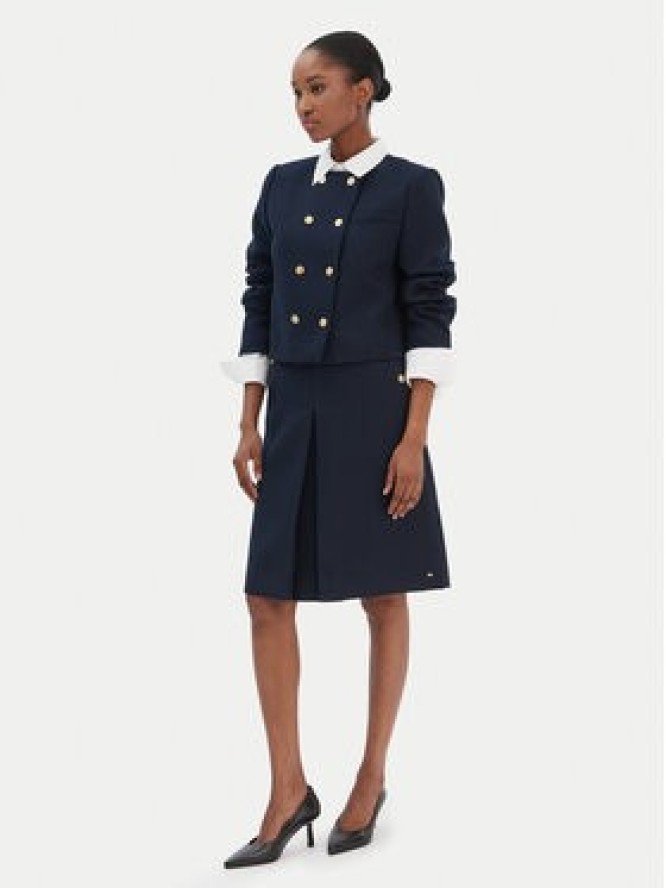 Tommy Hilfiger Kurtka przejściowa WW0WW47792 Granatowy Regular Fit