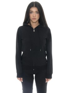 Bluzy z kapturem damskie Leone Basic z zamkiem błyskawicznym