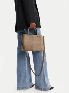 MICHAEL Michael Kors Torebka Flora 30T5GFFS2B Beżowy