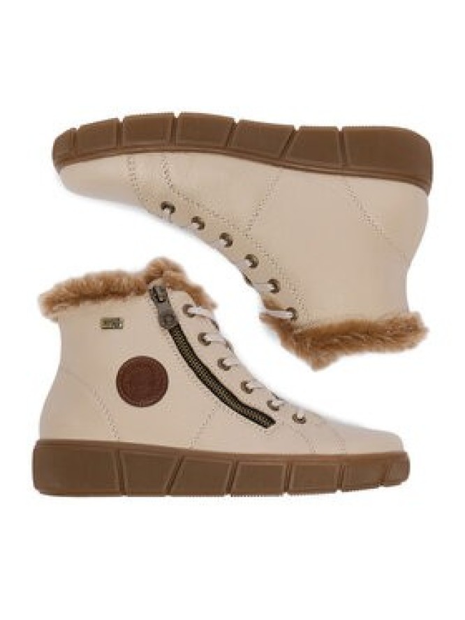 Remonte Trzewiki CEO-D1T72-60 Beżowy