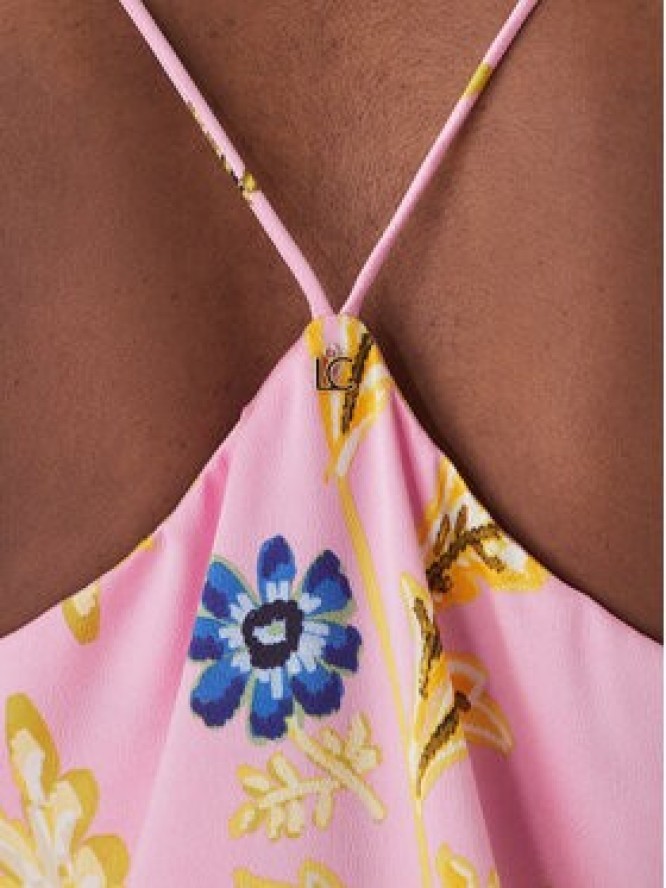 LOLA CASADEMUNT Top LS2615061 Różowy Regular Fit