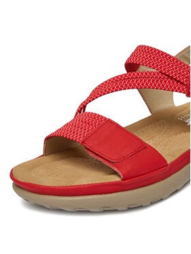 Rieker Sandały CEO-64870-33 Czerwony