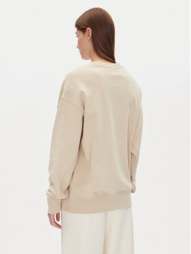 BOSS Bluza 50540266 Beżowy Regular Fit