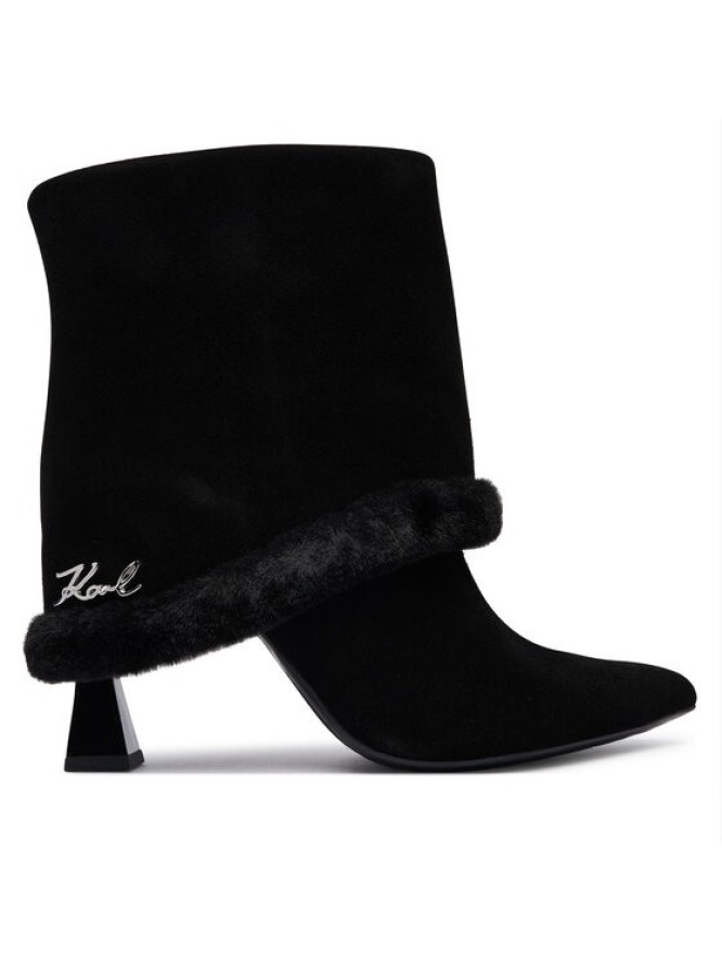 KARL LAGERFELD Botki Debutante KL32052 Czarny
