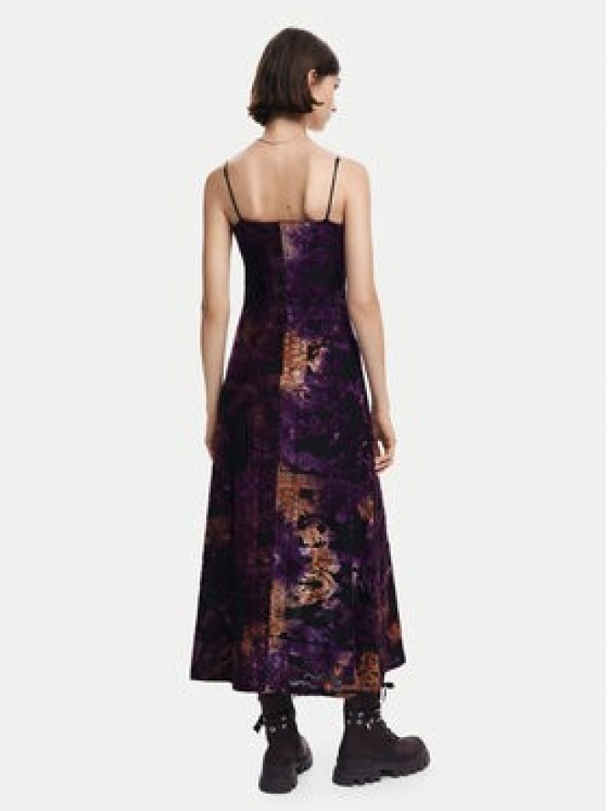 Desigual Sukienka codzienna Rosy 24WWVK15 Kolorowy Slim Fit