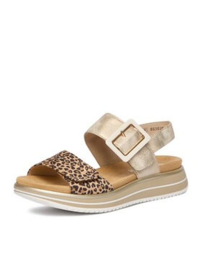 Remonte Sandały CEO-D1J53-91 Złoty