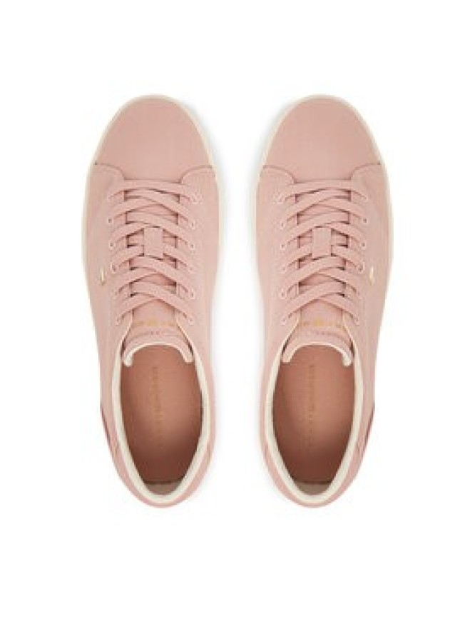 Tommy Hilfiger Tenisówki Th Low Profile Vulc Canvas FW0FW09102 Różowy