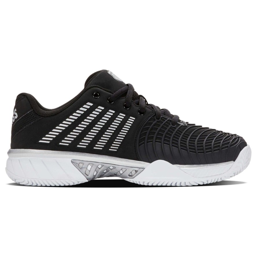 Sneakersy damskie K-swiss EXPRESS LIGHT 3 HB do tenisa czarne (98563-085-M)