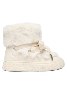 Guess Śniegowce FLFUEK FUR10 Écru