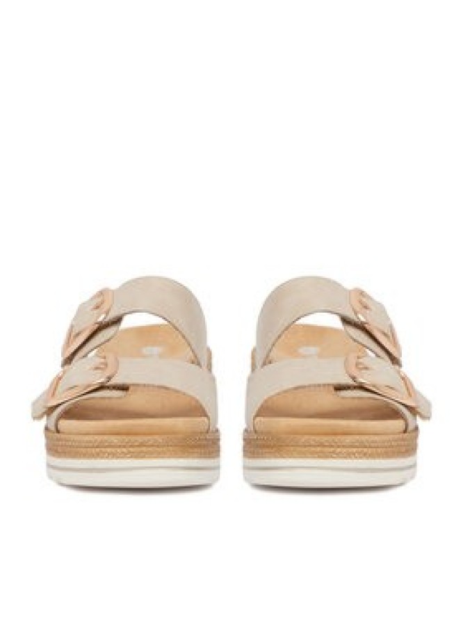 Remonte Klapki CEO-D0Q66-62 Beżowy jasny