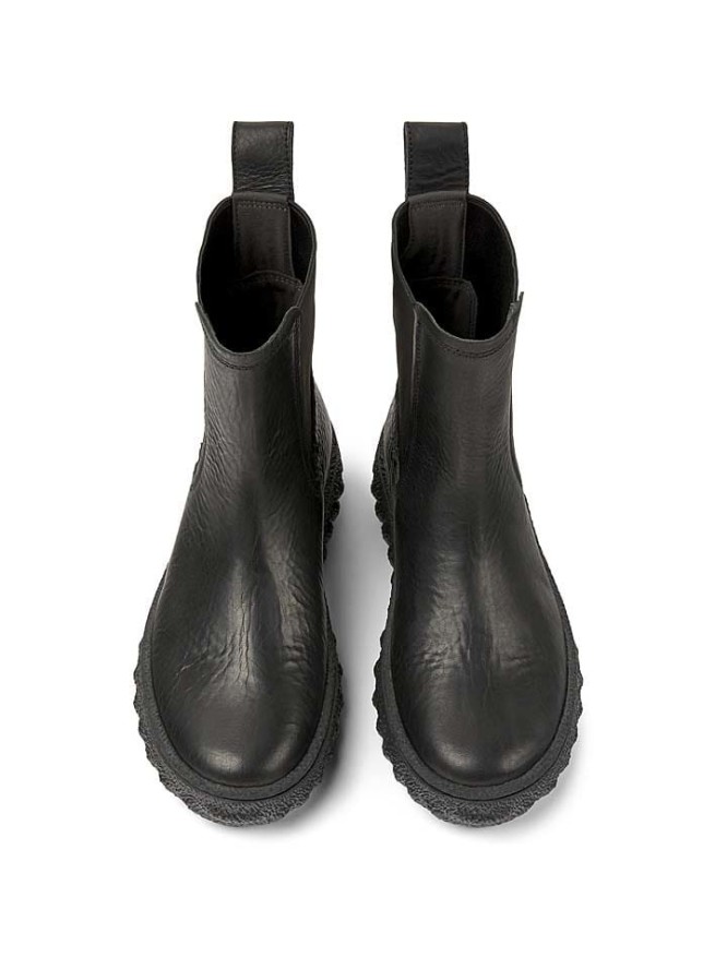 Camper Skórzane sztyblety w kolorze czarnym rozmiar: 37