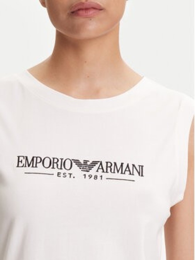 Emporio Armani Underwear Top EW000410 AF10881 U1131 Biały Regular Fit