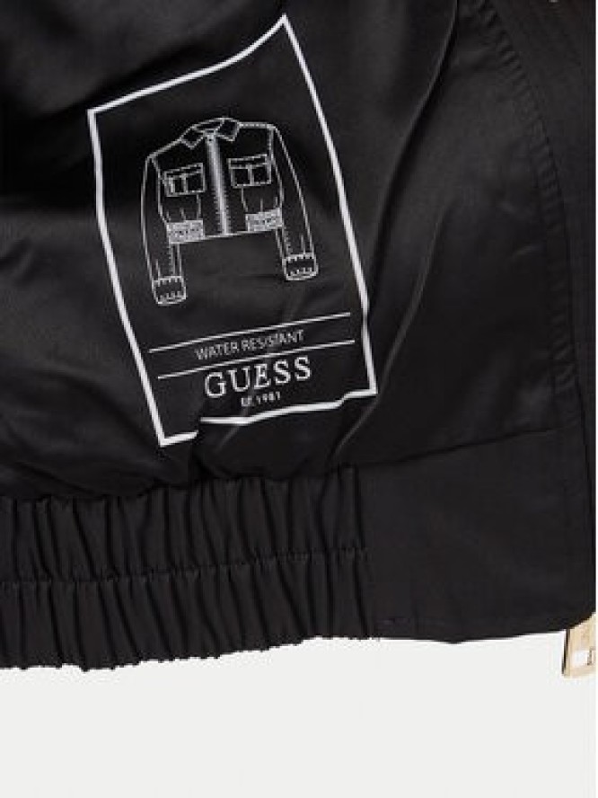 Guess Kurtka przejściowa W6YL20 W2910 Czarny Regular Fit