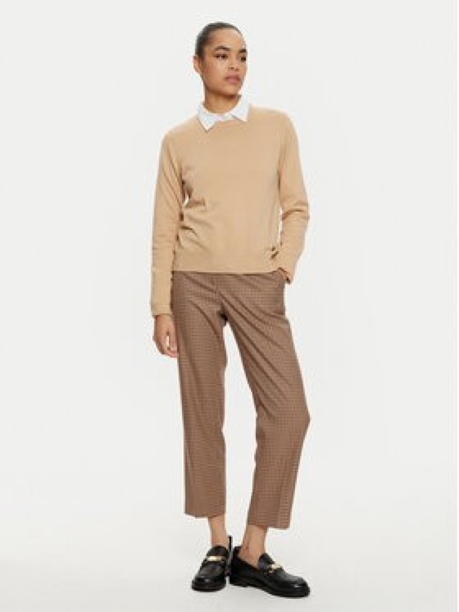 U.S. Polo Assn. Sweter WUP0394 Beżowy Regular Fit