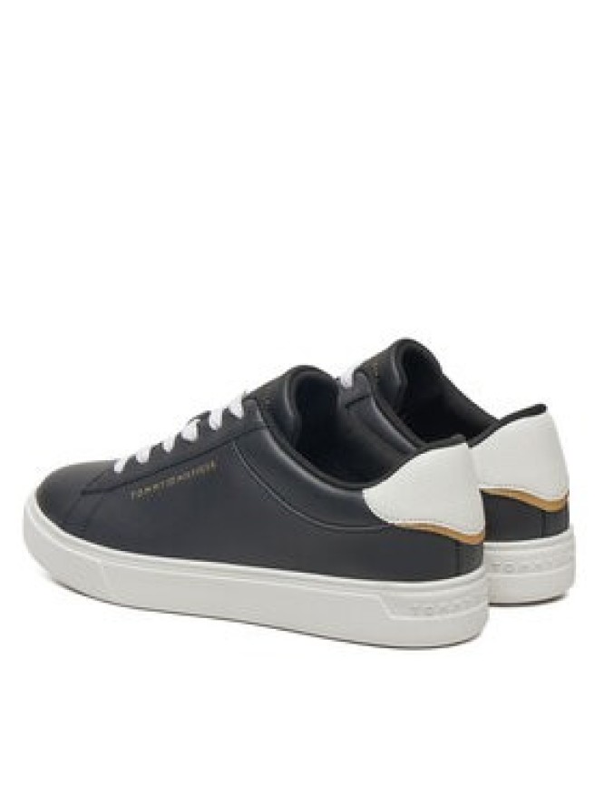 Tommy Hilfiger Sneakersy Essential Court Sneaker FW0FW08320 Czarny
